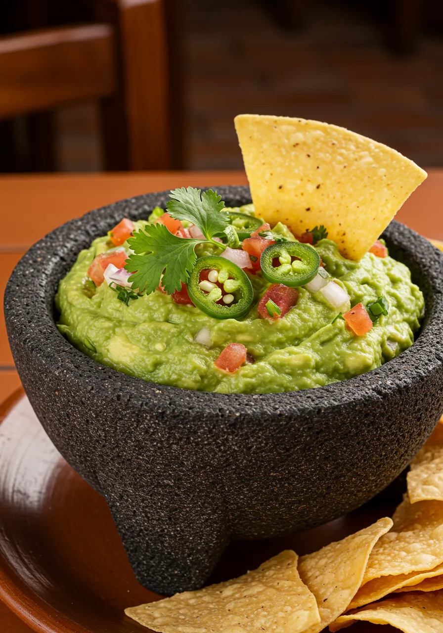 Restaurant-Style Guacamole - tertiary view